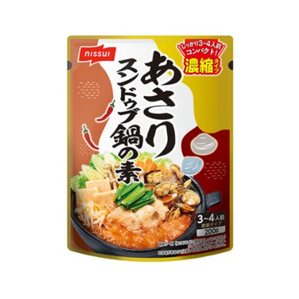 Nissui- Clam Sundubu Hot Pot Base Concentrated Type 200g