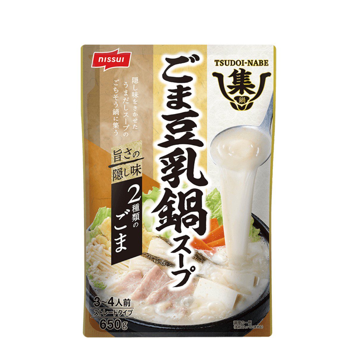 Nissui- Shunabe Sesame Soy Milk Hot Pot Soup 650g