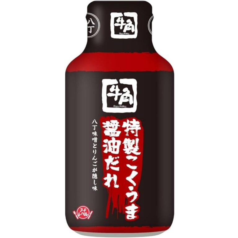 フードレーベル- 牛角 特製こくうま醤油だれ PET