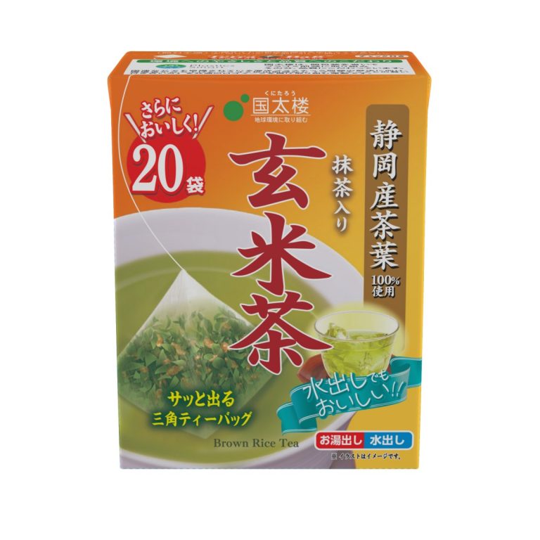 国太楼- 20p こうばしい香り玄米茶 三角 TB