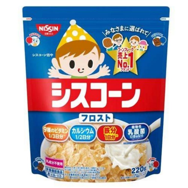 NISSIN- Cereal Corn Frost 220g