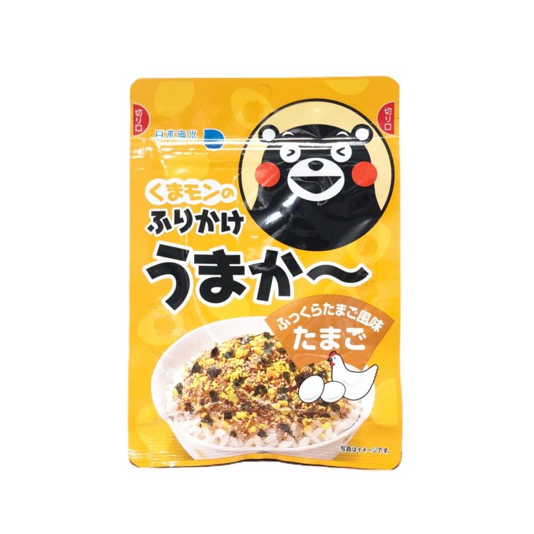 日本海水- くまモンのふりかけ うまか～たまご 25g