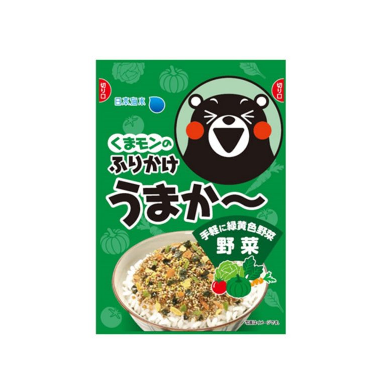 日本海水- くまモンのふりかけ うまか～野菜 25g