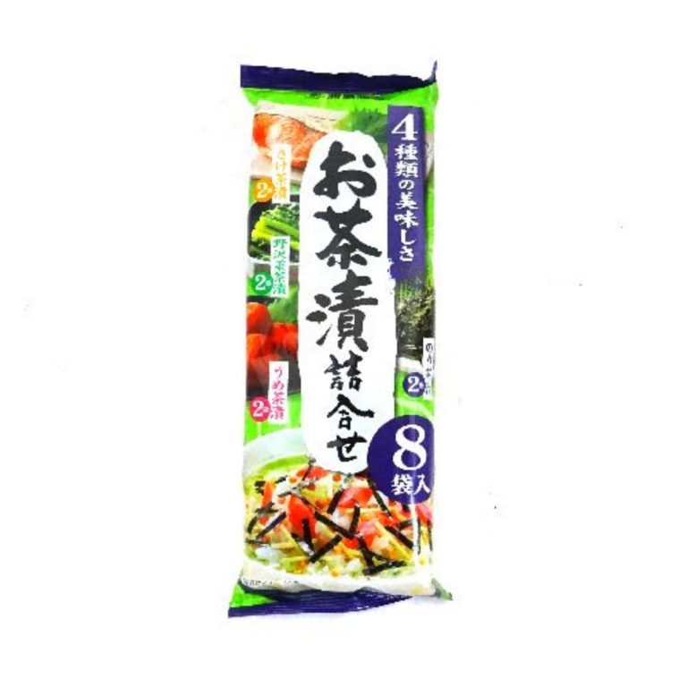 日本海水- お茶漬詰合せ4種8袋 39.6g