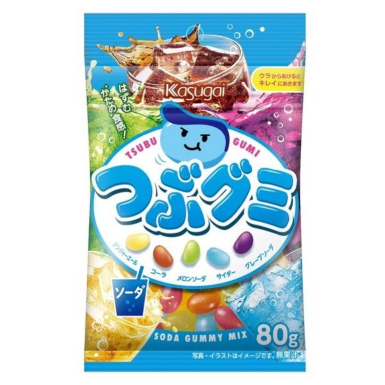 春日井製菓- Jつぶグミソーダ 80g