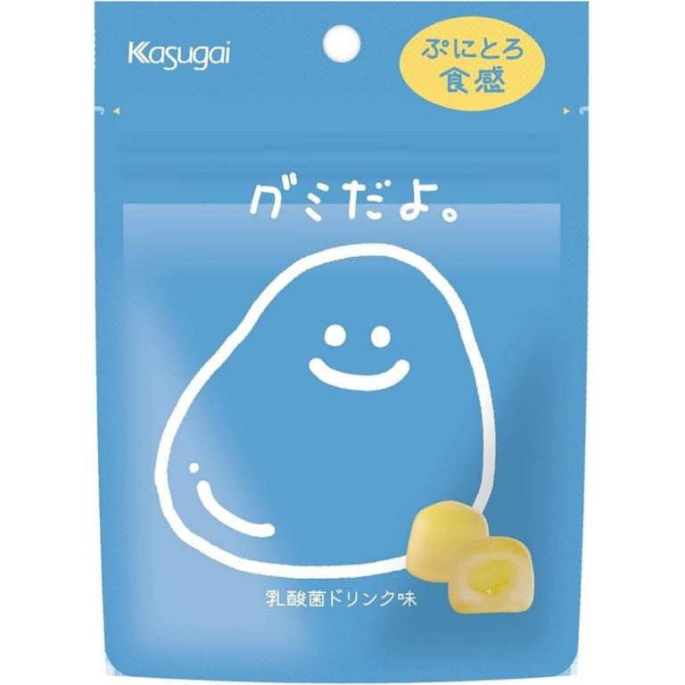 春日井製菓- グミたよ。乳酸菌ドリンク味 60g