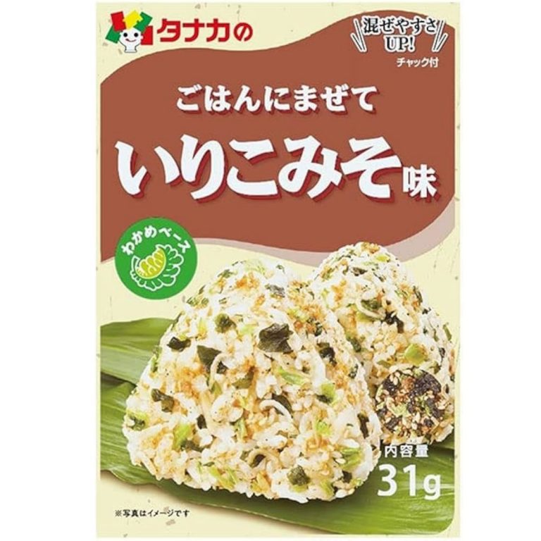 Tanaka Foods- Rice Seasoning Iriko Miso 31g