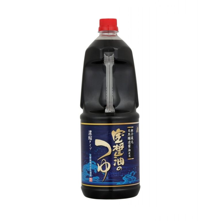宝醤油のつゆ