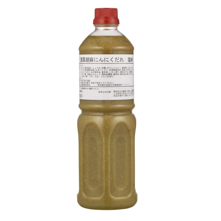 Takara Shoyu- Rich Sesame Garlic Sauce (Salty Flavor) 1L