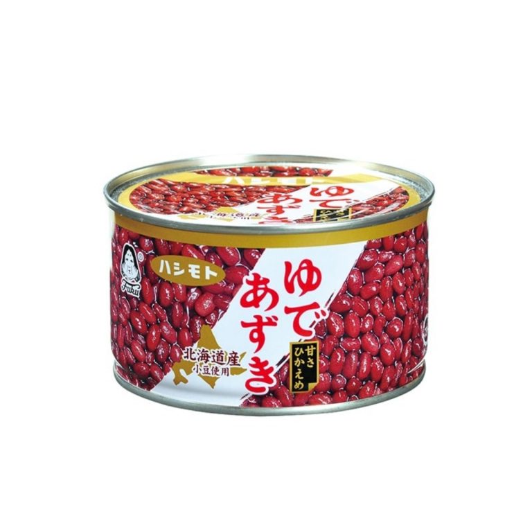 Hashimoto Foods- Hokkaido Boiled Azuki Beans – T-1 Can 400g
