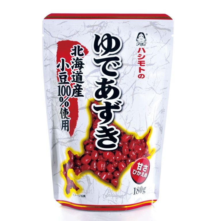 橋本食糧工業- ゆであずきスタンドパック 180g