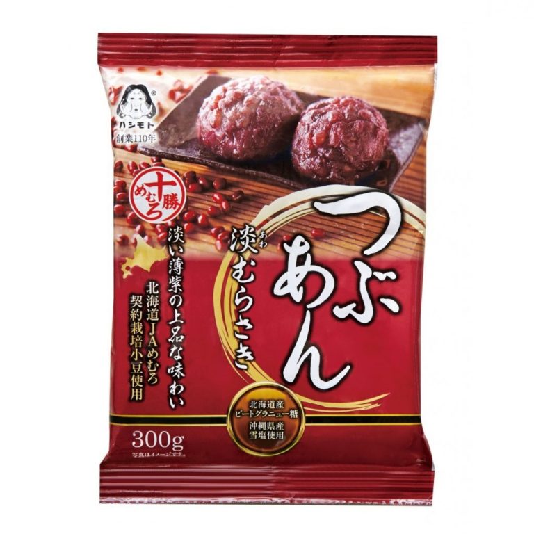 橋本食糧工業- 淡紫色粗粒紅豆餡 300g