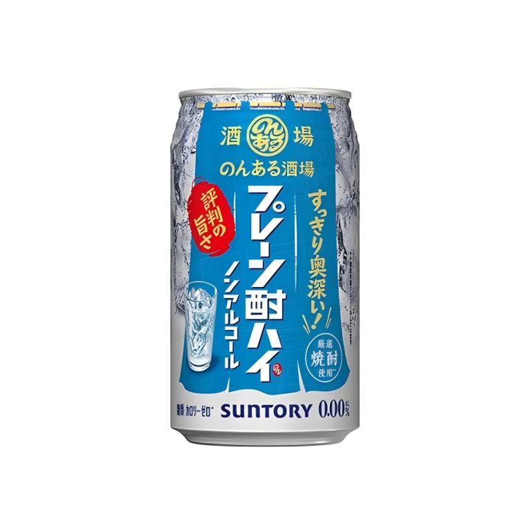 SUNTORY- Non-Alcohol Bar Plain Chu-Hi (Non-Alcohol) Can 350ml