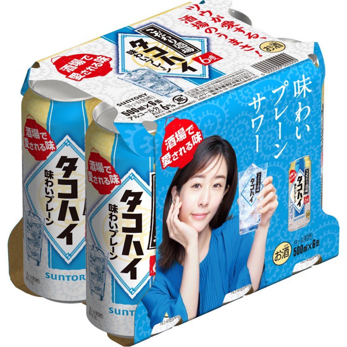 SUNTORY- Kodawari Sakaba Taco-High 500ml 6-Pack 500ml×6