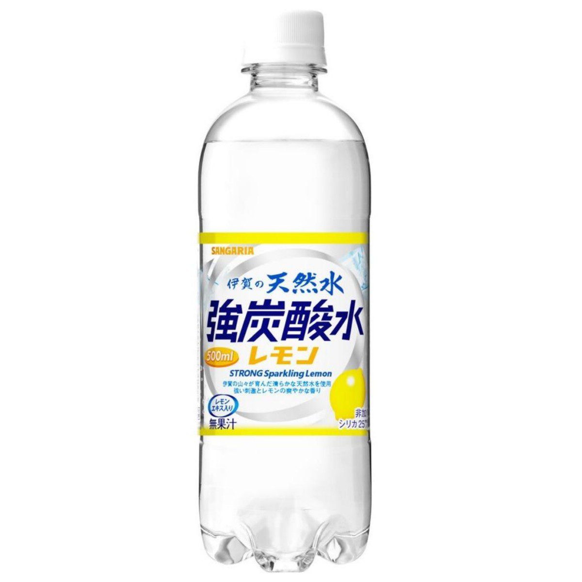 Sangaria- Natural Water Strong Sparkling Lemon 500ml