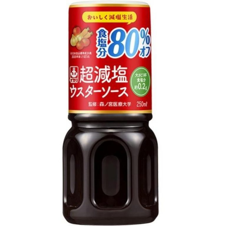 IKARI- Ultra Low-Salt Worcester Sauce (PET Bottle) 250ml