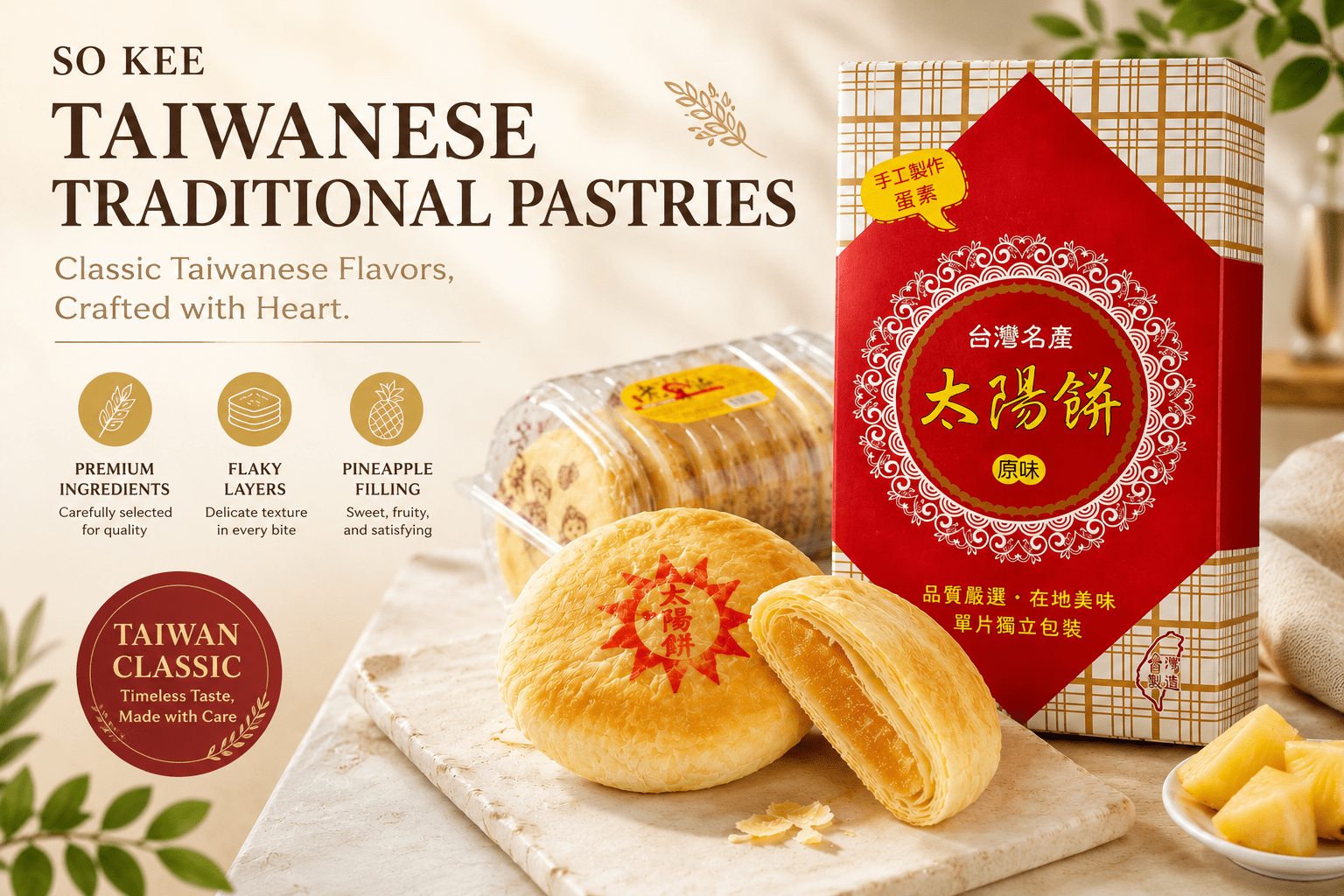 蘇記、台湾伝統菓子の香りと人のぬくもりを届ける