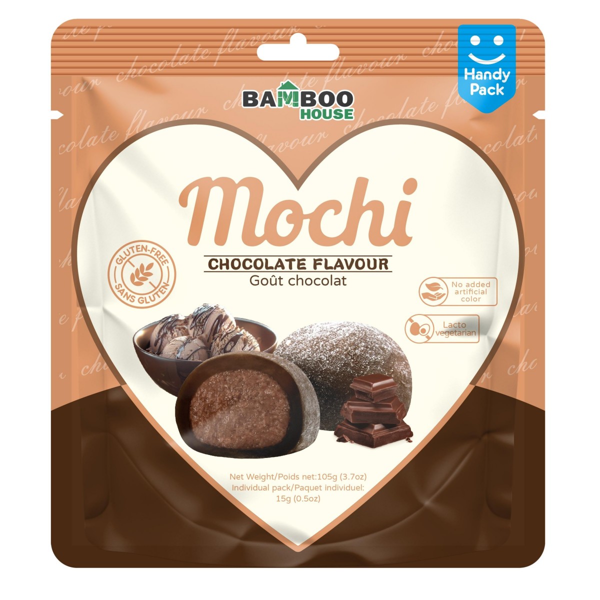 Bamboo House- Chocolate Flavour Mochi 105g