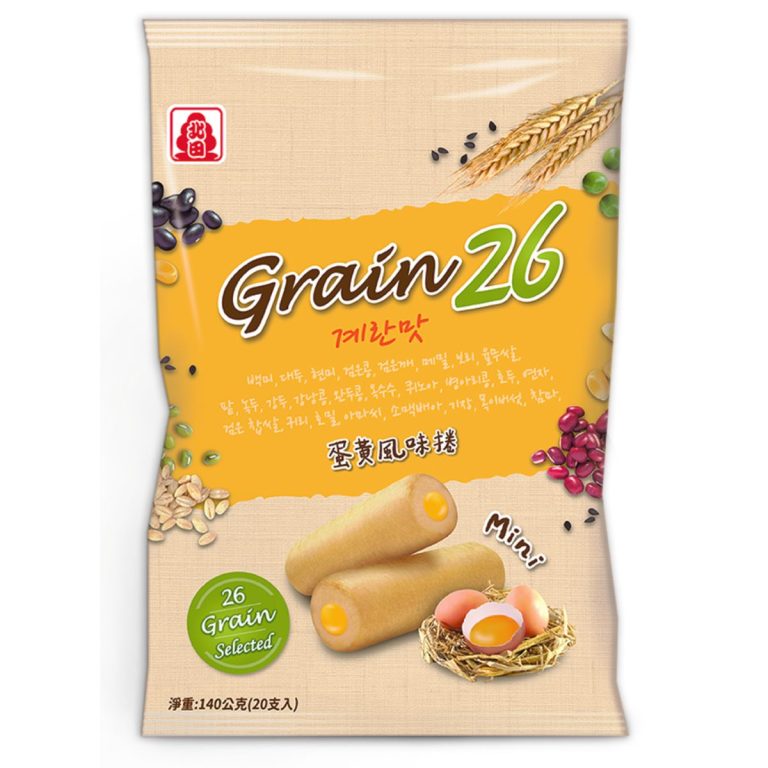 北田- ミニ卵黄風味ロール 140g