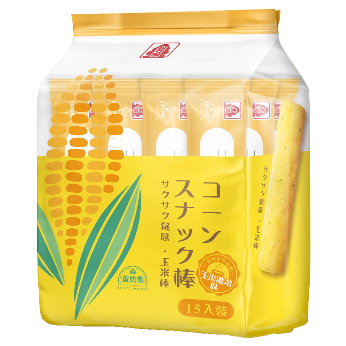 Pei Tien- Corn Snack Bar Corn Chowder 105g(15 pcs)