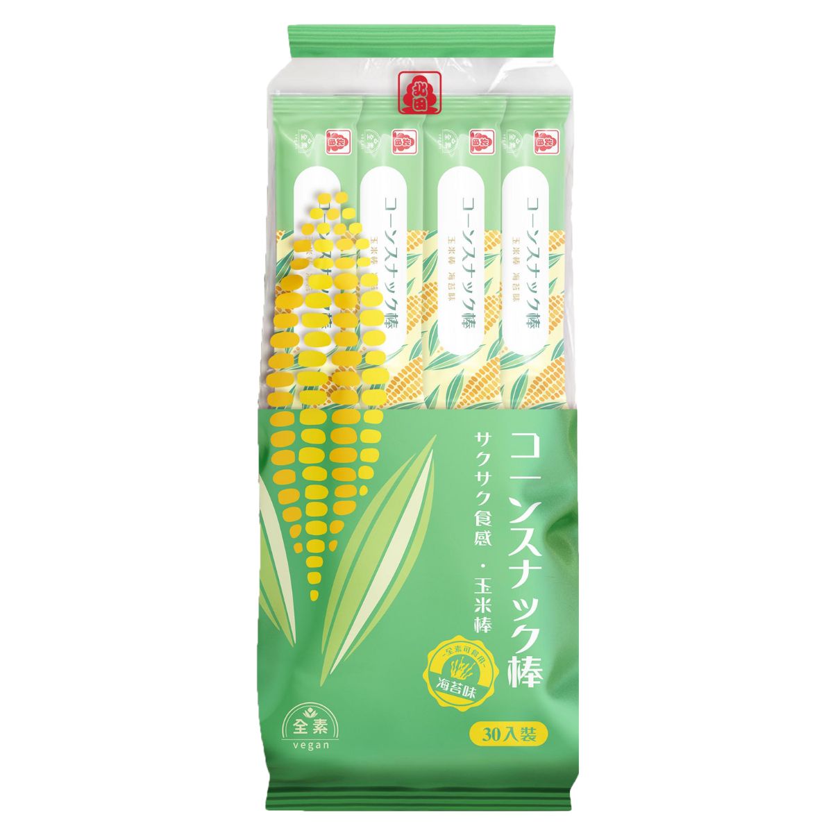 Pei Tien- Corn Snack Bar Seaweed Flavor 210g(30 pcs)