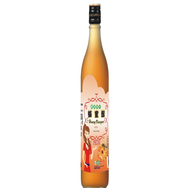 Jheng Chun- Delicious Fruit Vinegar - Silver Gift Box - Honey Vinegar 600ml