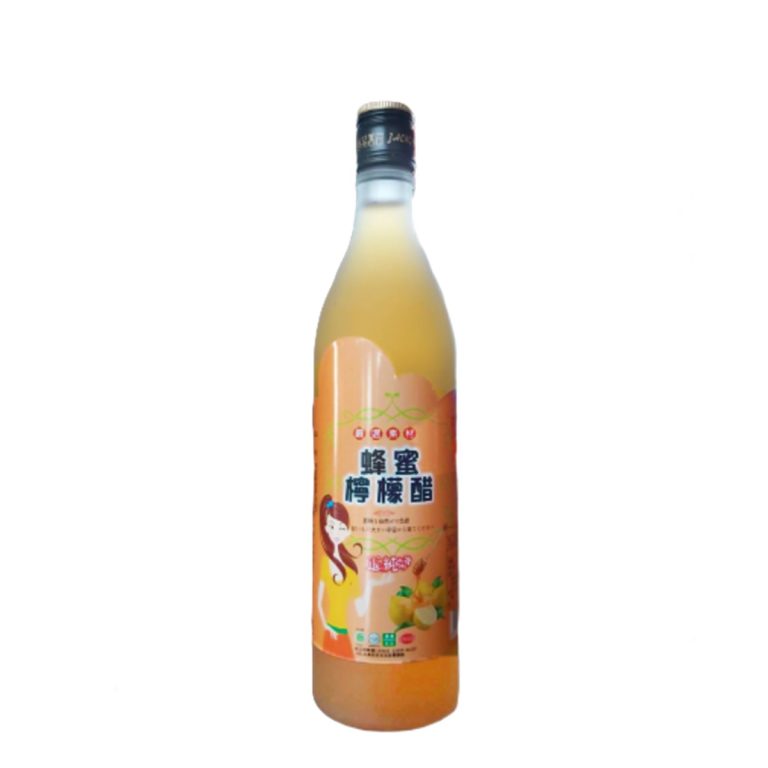 Jheng Chun- Delicious Fruit Vinegar - Silver Gift Box - Honey Lemon Vinegar 600ml