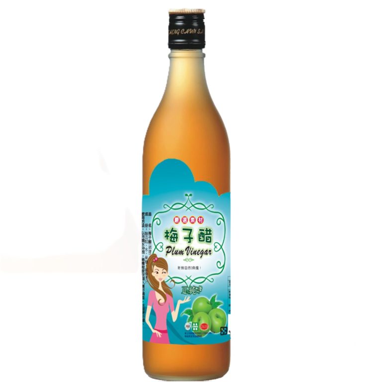 Jheng Chun- Delicious Fruit Vinegar - Silver Gift Box - Plum Vinegar 600ml
