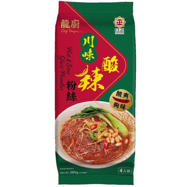 龍廚- 川味酸辣粉絲 380g(95g*4入)