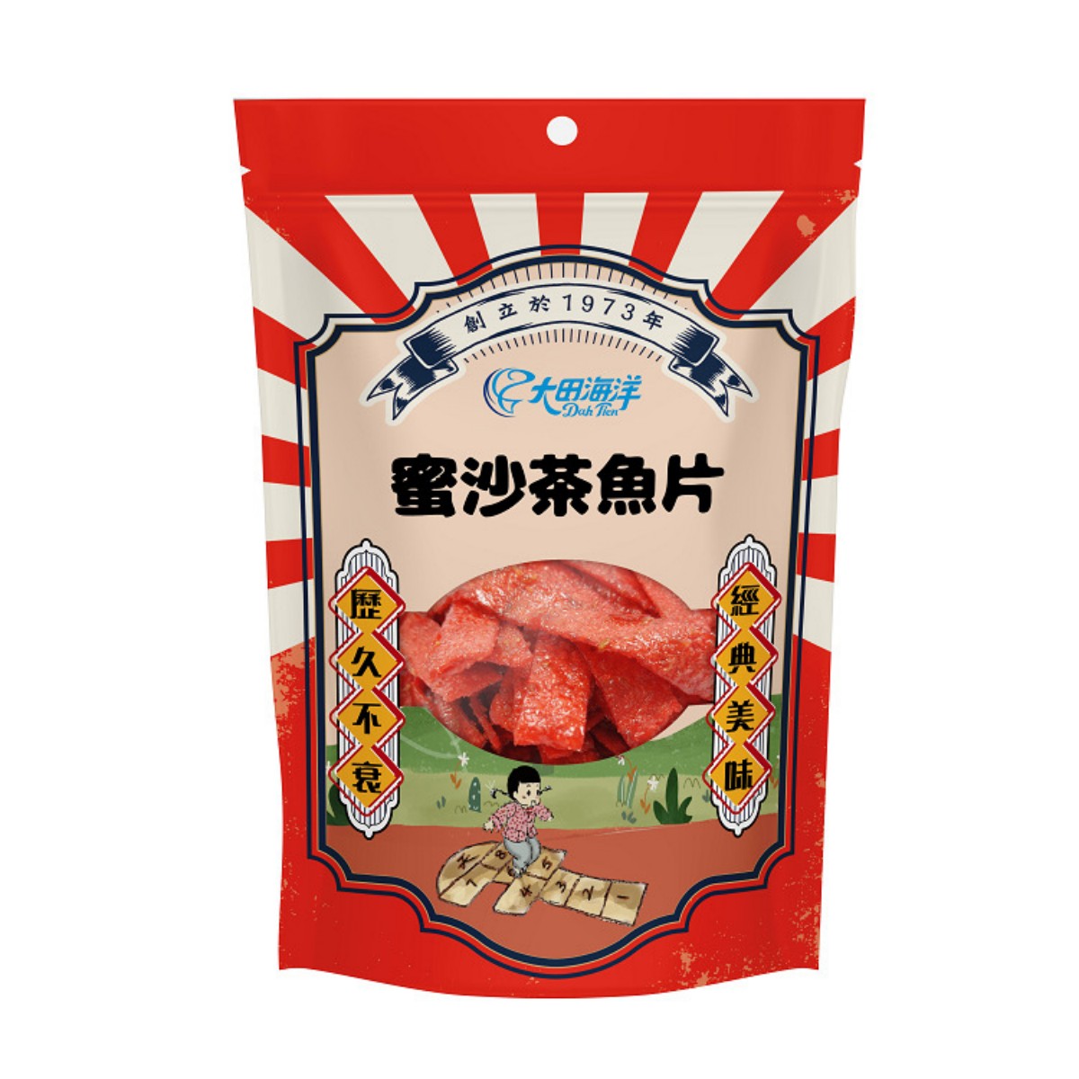 Dah Tien- Fish Snack (Satay Flavor) 100g
