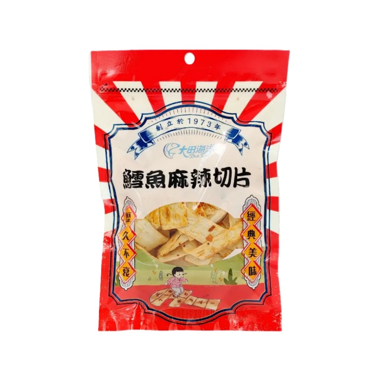 Dah Tien- Sauteed Fish Jerky - Spicy Flavor 70g