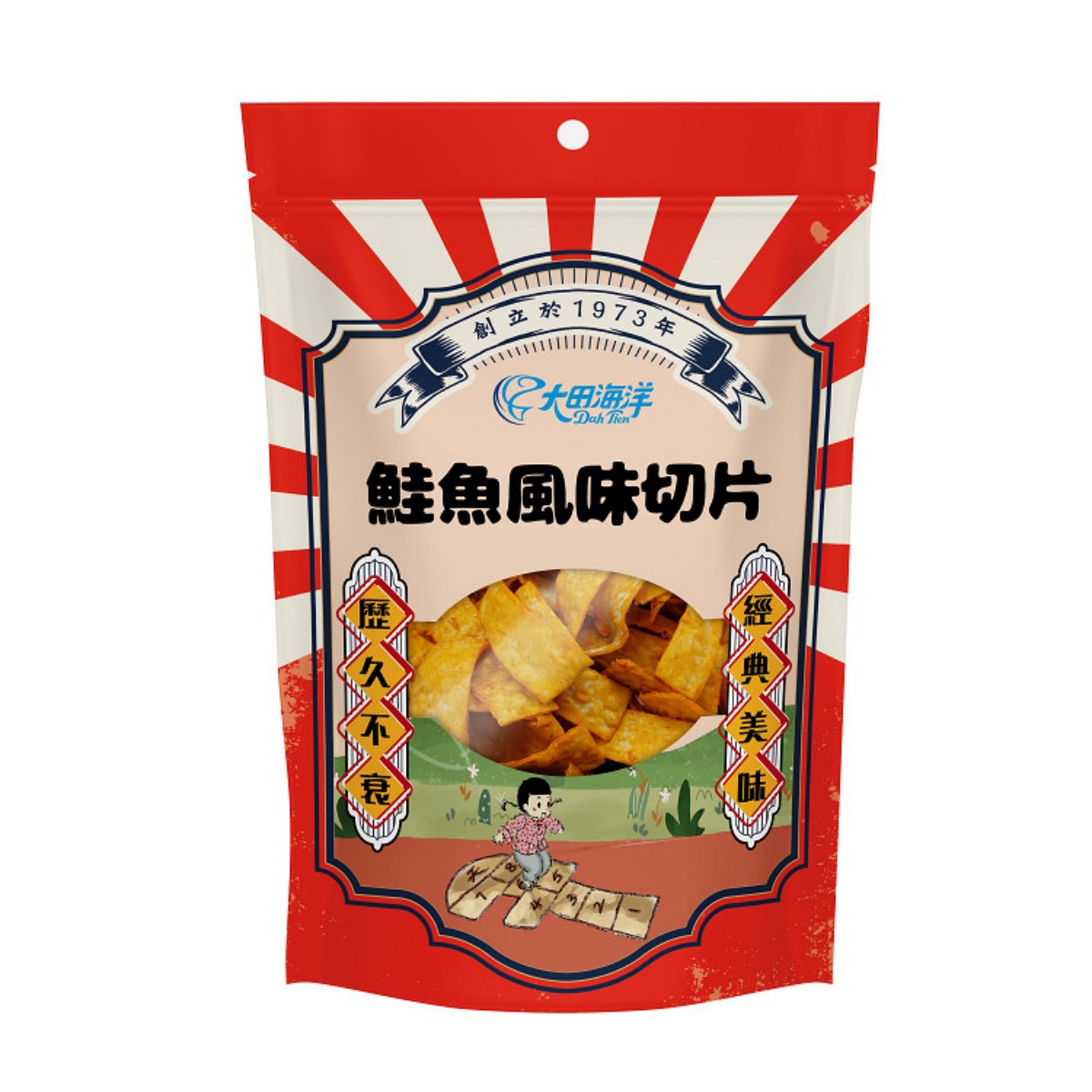 Dah Tien- Sauteed Fish Jerky - Salmon Flavor 70g
