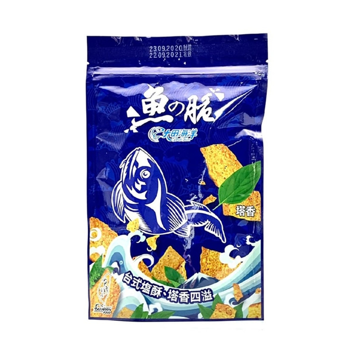 Dah Tien- Fish Chips (Basil Flavor) 50g