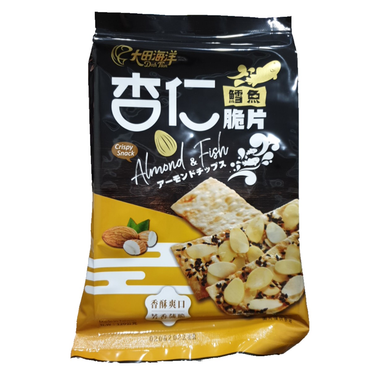 Dah Tien- Crispy Almond Fish Snack 120g