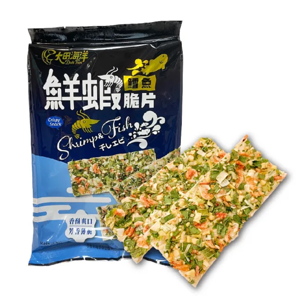 Dah Tien- Crispy Shrimp Fish Snack 80g