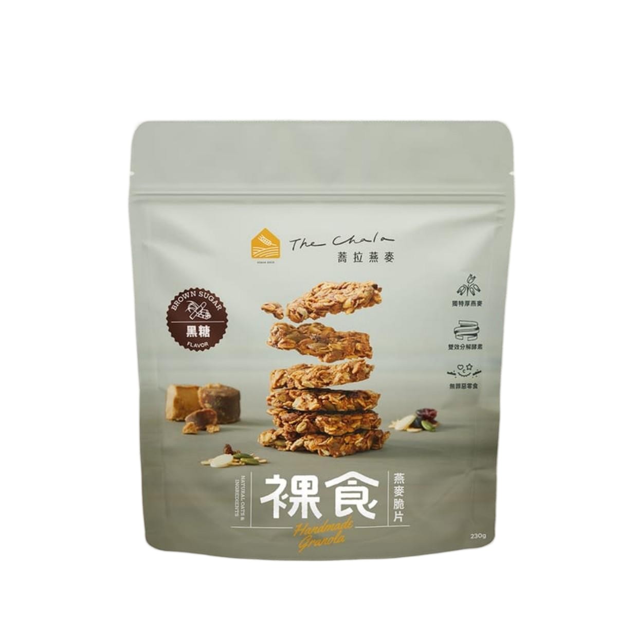 The Chala- Naked Oat Crisps – Brown Sugar 230g
