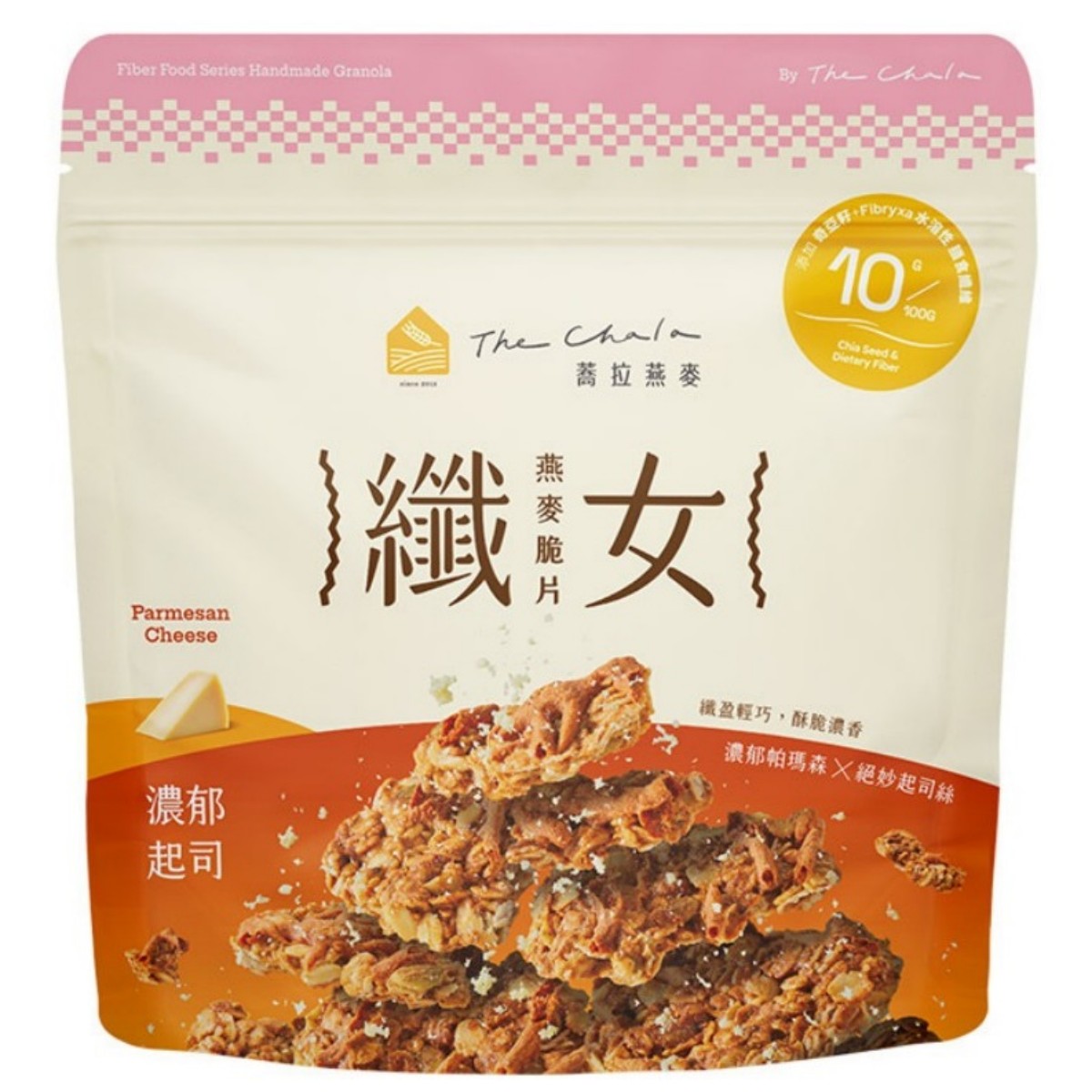 The Chala- Slim Food Oat Crisps – Parmesan Cheese 150g