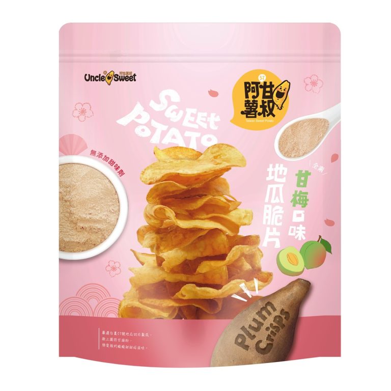 Uncle Sweet- Sweet Potato Crisps -Plum Flavor 150g