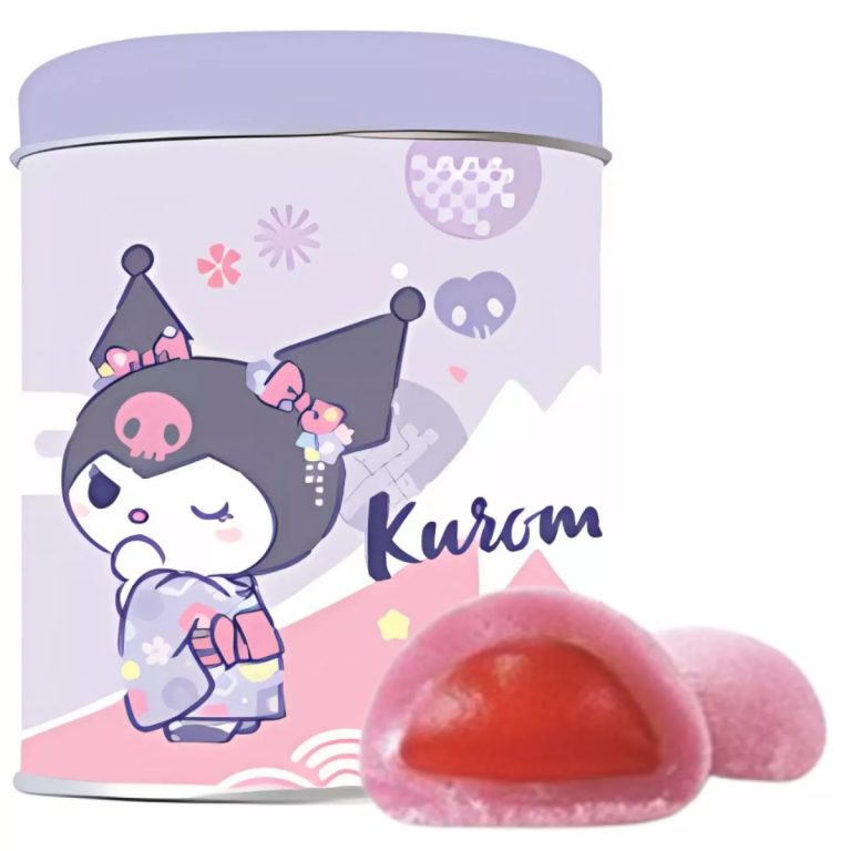 紅櫻花- Kuromi 草莓麻糬(圓罐裝) 90g