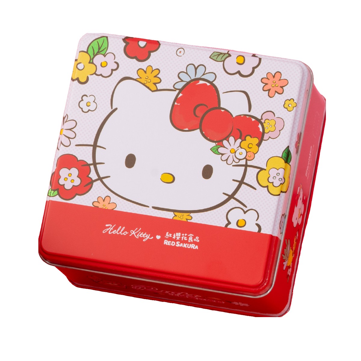 RED SAKURA- Hello Kitty Rusks(Square Tin) - Butter 75g