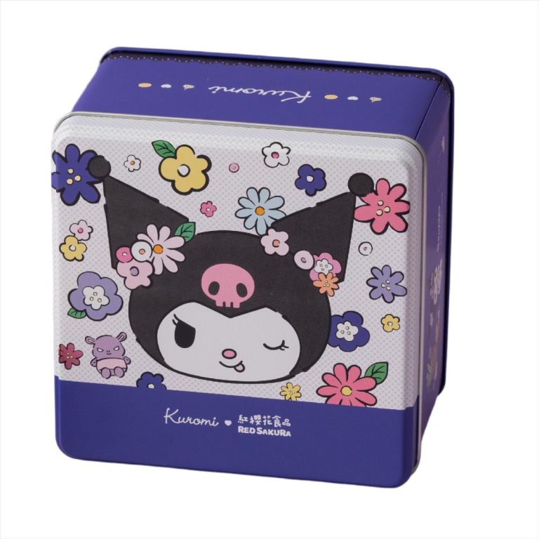 RED SAKURA- Kuromi Rusks(Square Tin) - Garlic 75g