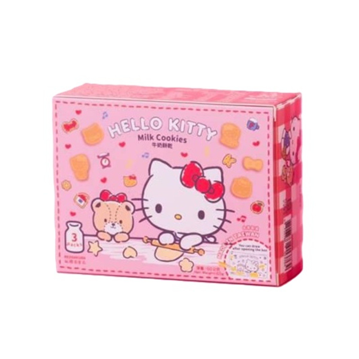 RED SAKURA- Hello Kitty Milk Cookies-Mini Friend 56g