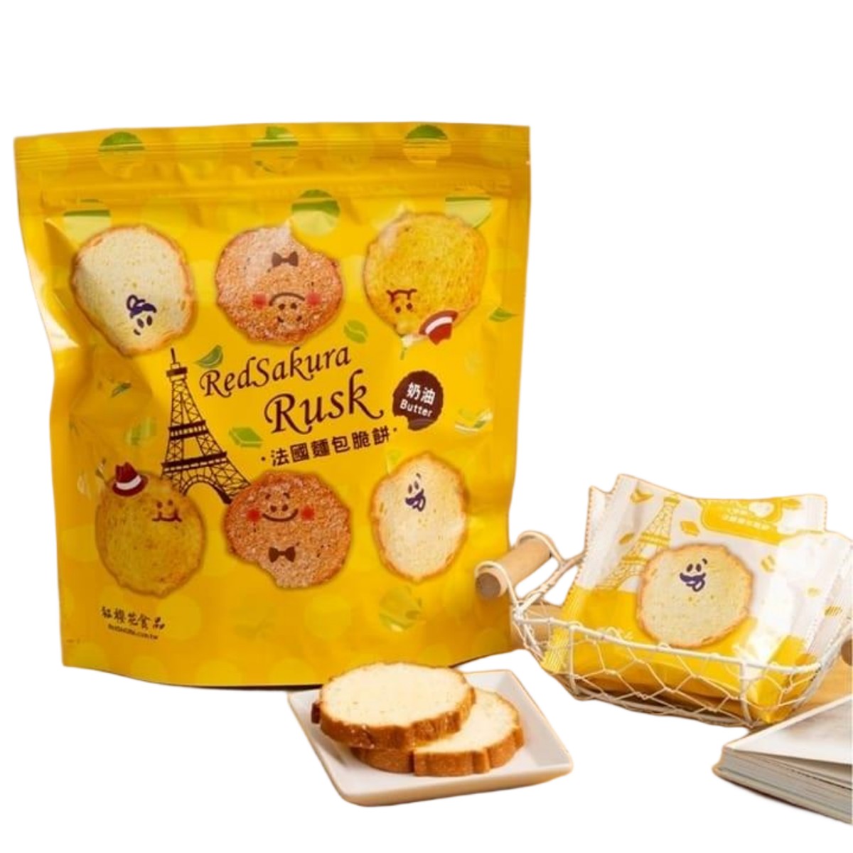 RED SAKURA- Rusks-Butter (Bag) 12.5g*8