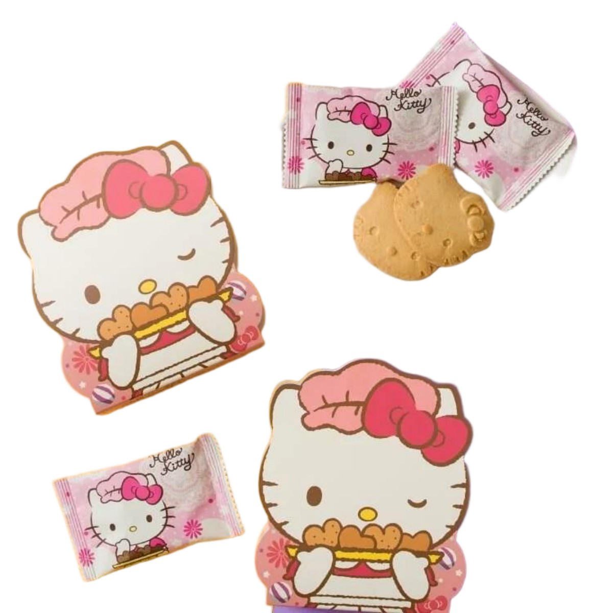 RED SAKURA- Hello Kitty Butter Cookies-Mini pack 13g*3