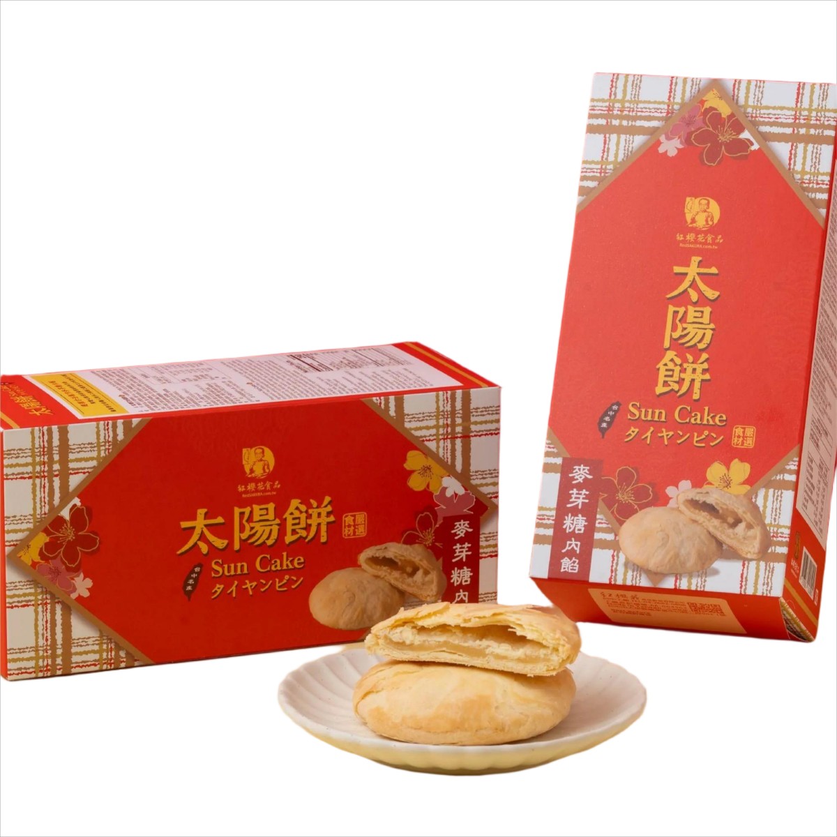 RED SAKURA- Sun Cake 6pcs 65g*6
