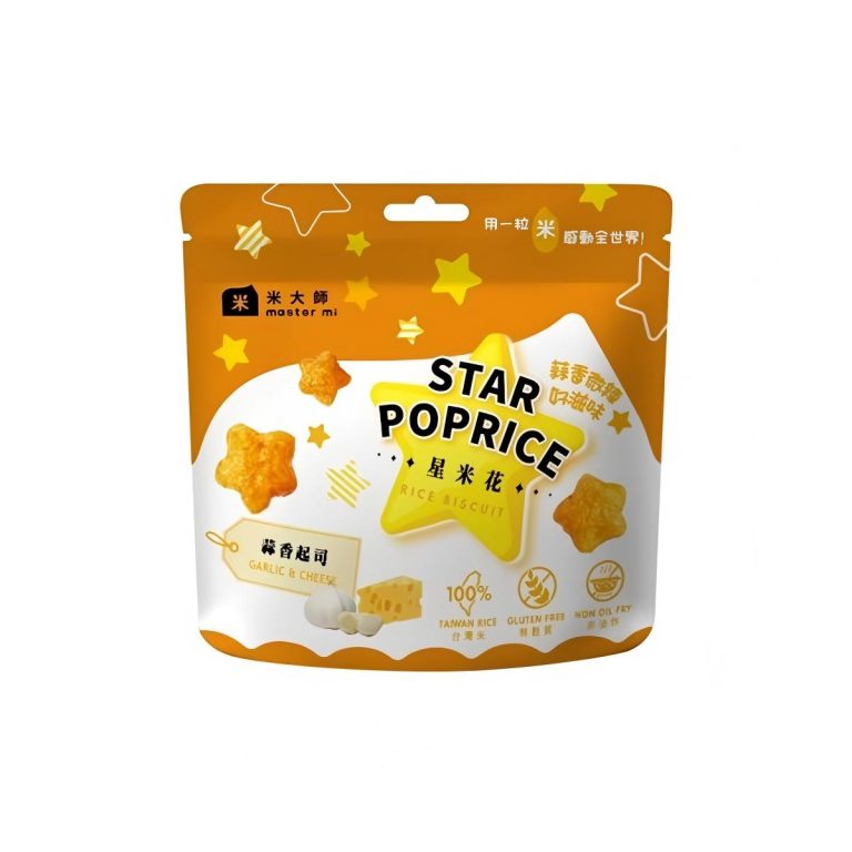 米大師- スター米ポップ ガーリックチーズ 30g