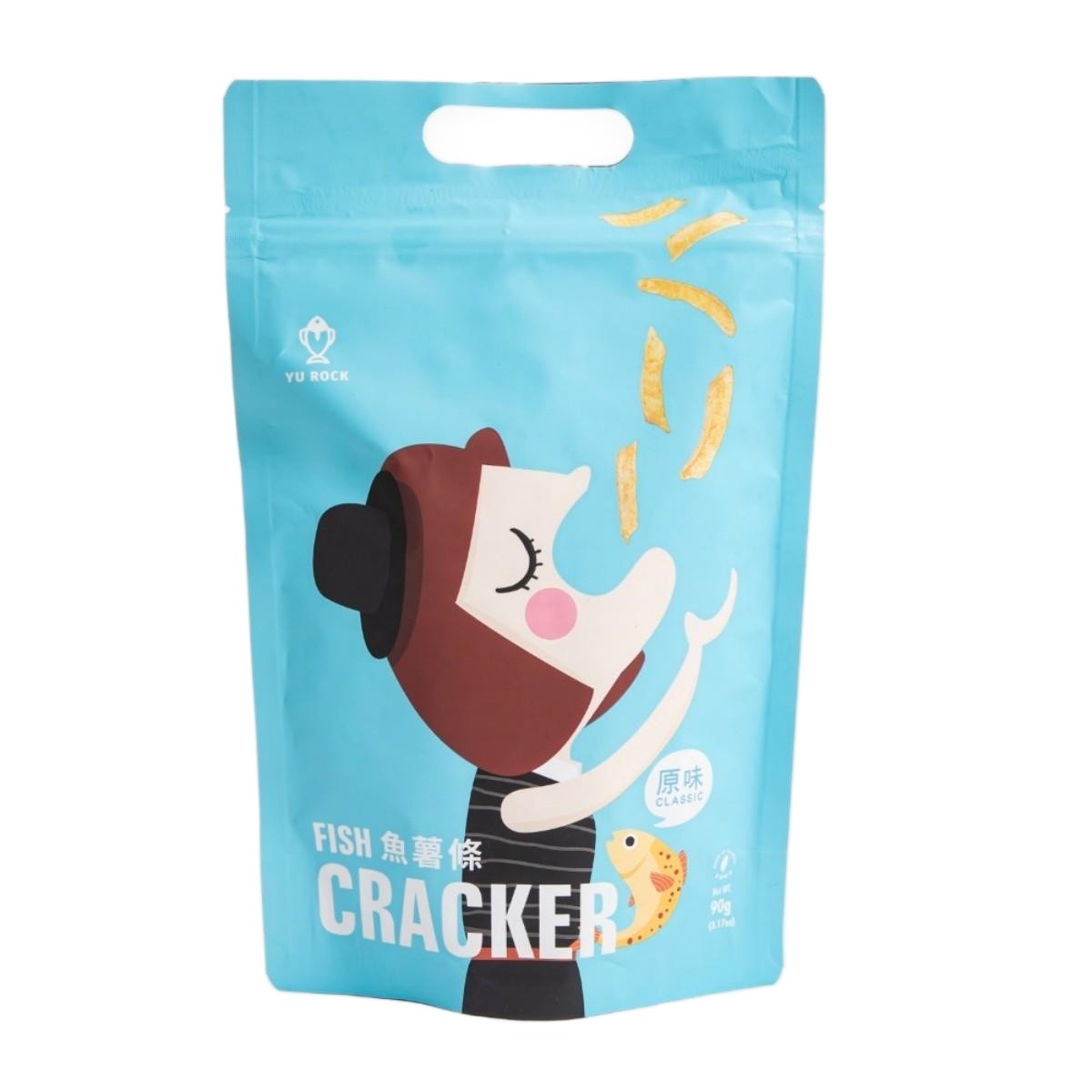 YU ROCK- Fish Cracker-Classic 90g