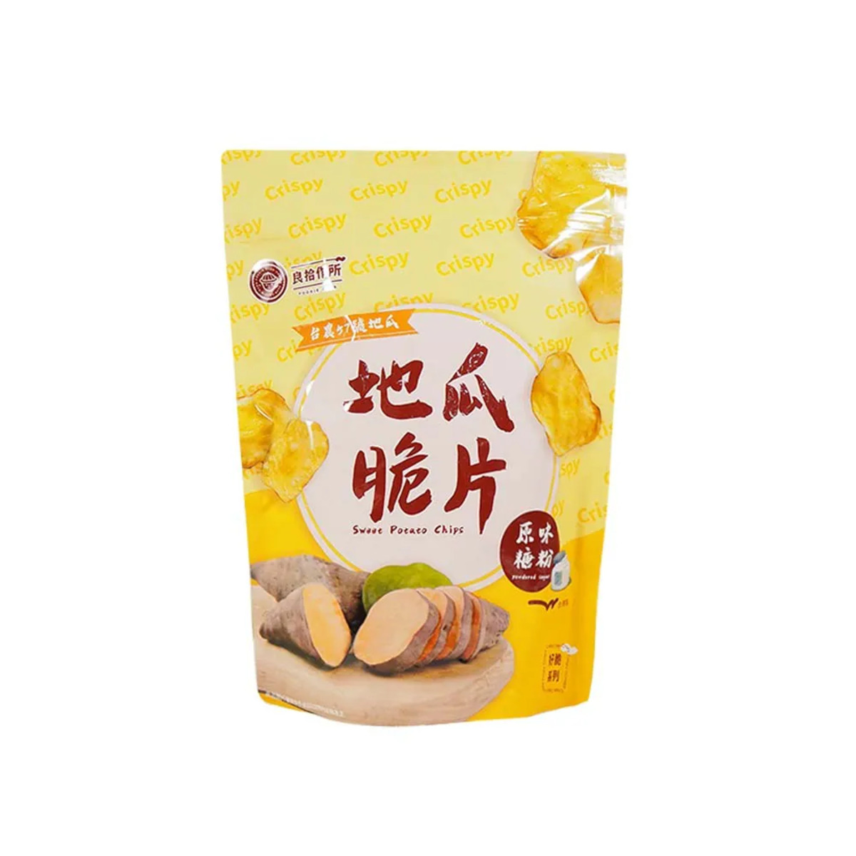 良拾作所- さつまいもチップス プレーン粉糖 120g