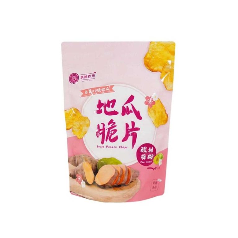 Foodie Club- Sweet Potato Crisps – Sweet & Sour Plum 120g