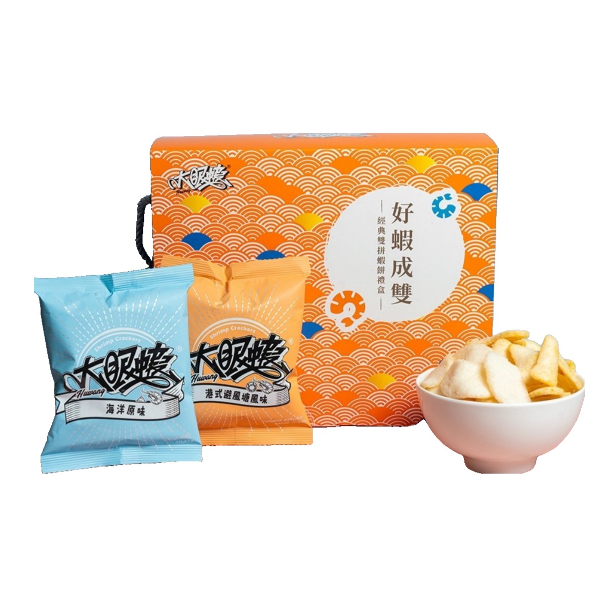 HUWANG- Small Bag Shrimp Chips Gift Box 140g
